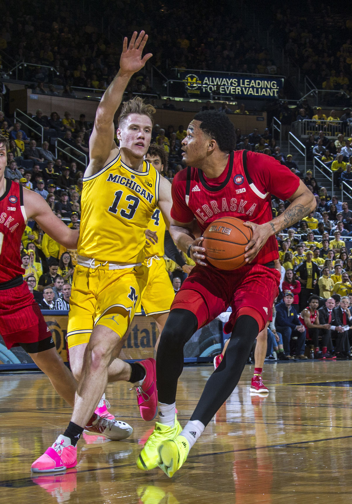 Nebraska Michigan Basketball